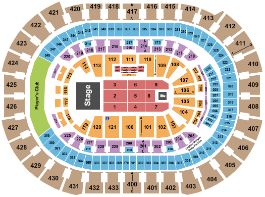 Capital One Arena Andrea Bocelli Seating Chart